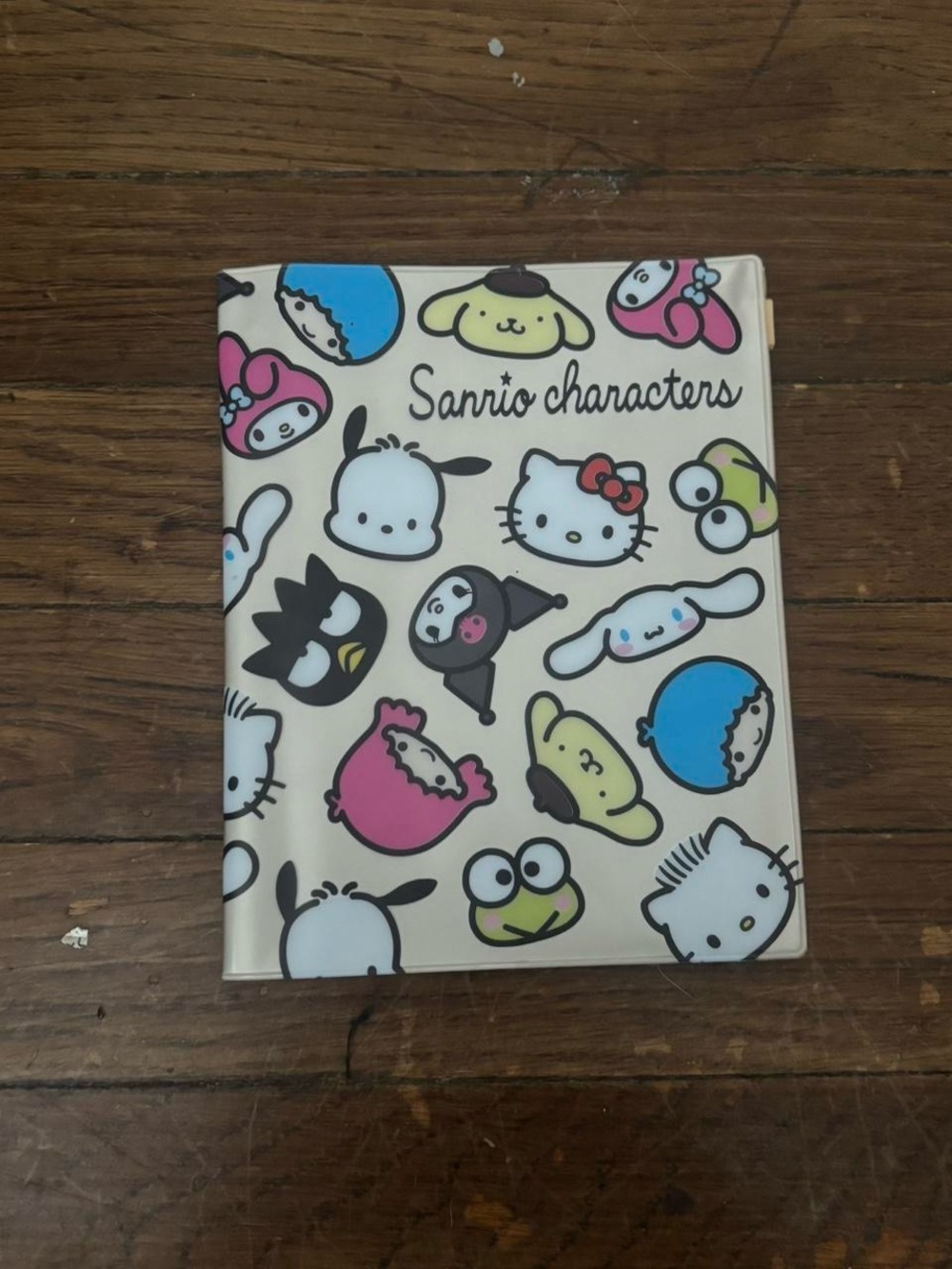 mini sanrio organizer folder/pouch